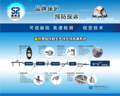 赛肯派罐装生产线在线检测系统