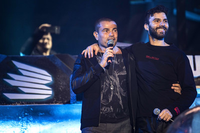 Amr Diab and R3hab perform during MDL Beast, a three day festival in Riyadh, Saudi Arabia, bringing together the best in music, performing arts and culture.