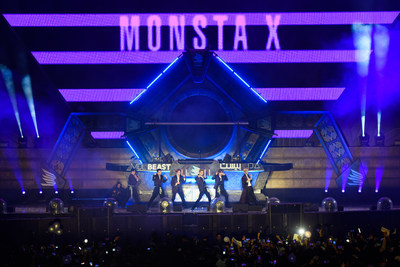 Mo<em></em>nsta X performing at MDL Beast, a three-day festival in Riyadh, Saudi Arabia, bringing together the best in music, performing arts and culture.