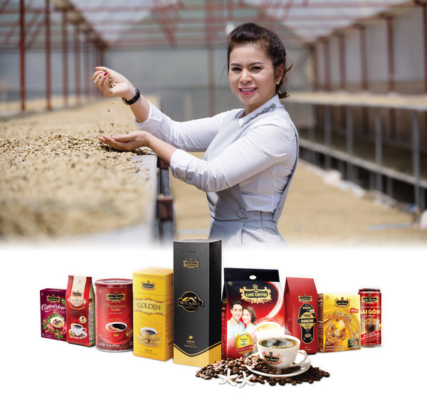 添爱尊尚咖啡CEO黎皇叶草女士及其丰富的咖啡产品线