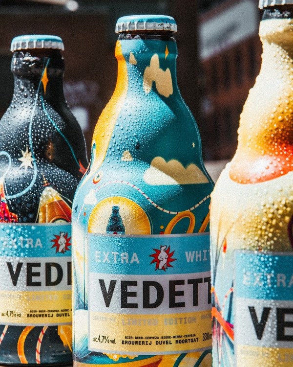 图一：VEDETT白熊啤酒与艺术家Arno Kiss联名合作