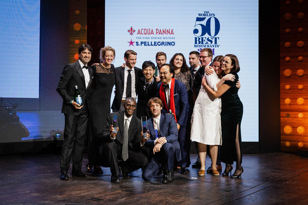 René Redzepi and the team from Noma: The World’s Best Restaurant 2021, sponsored by S.Pellegrino & Acqua Panna